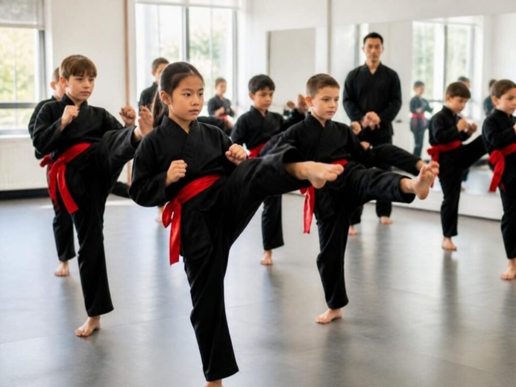 Juniors kung fu class kids ages 7 to 12